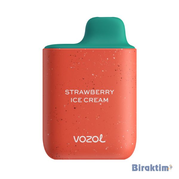 Vozol Star 4000 Strawberry ICE Krem Puff